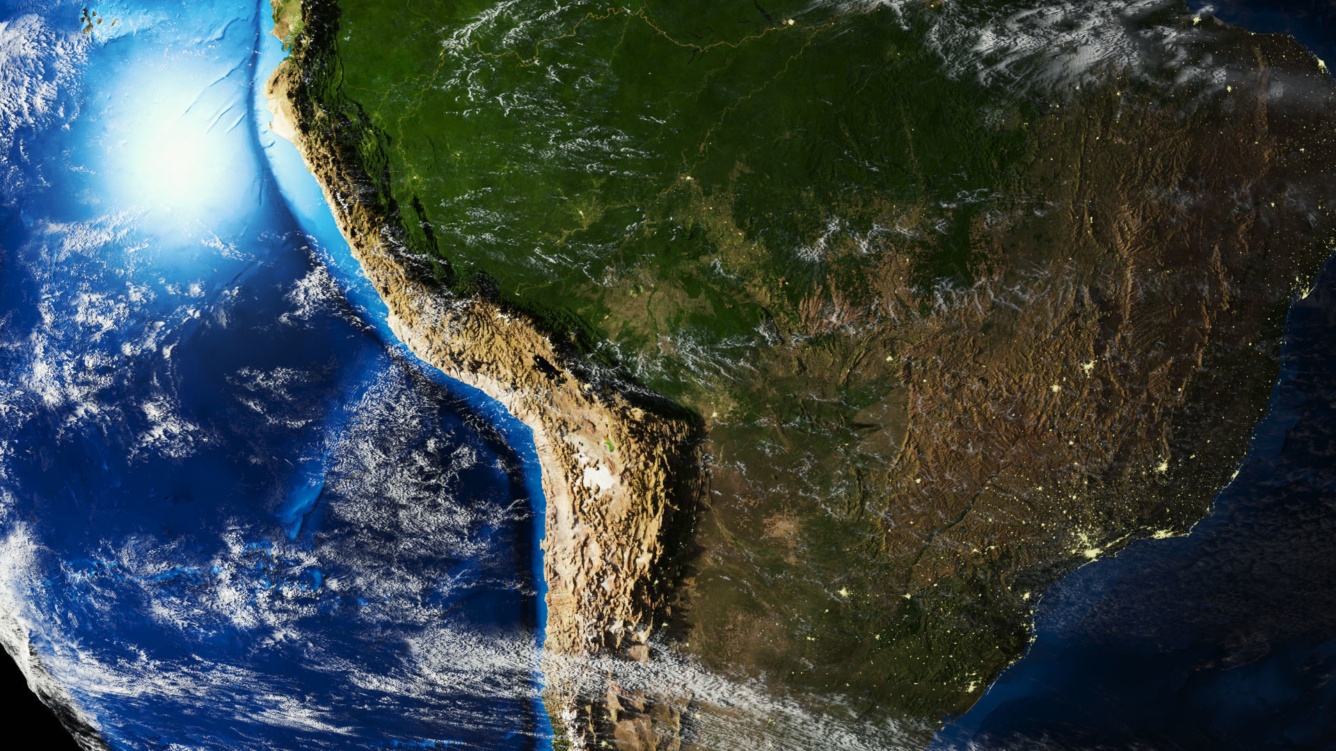 Earth Planet 40k-upto 80k Map 3D model_20