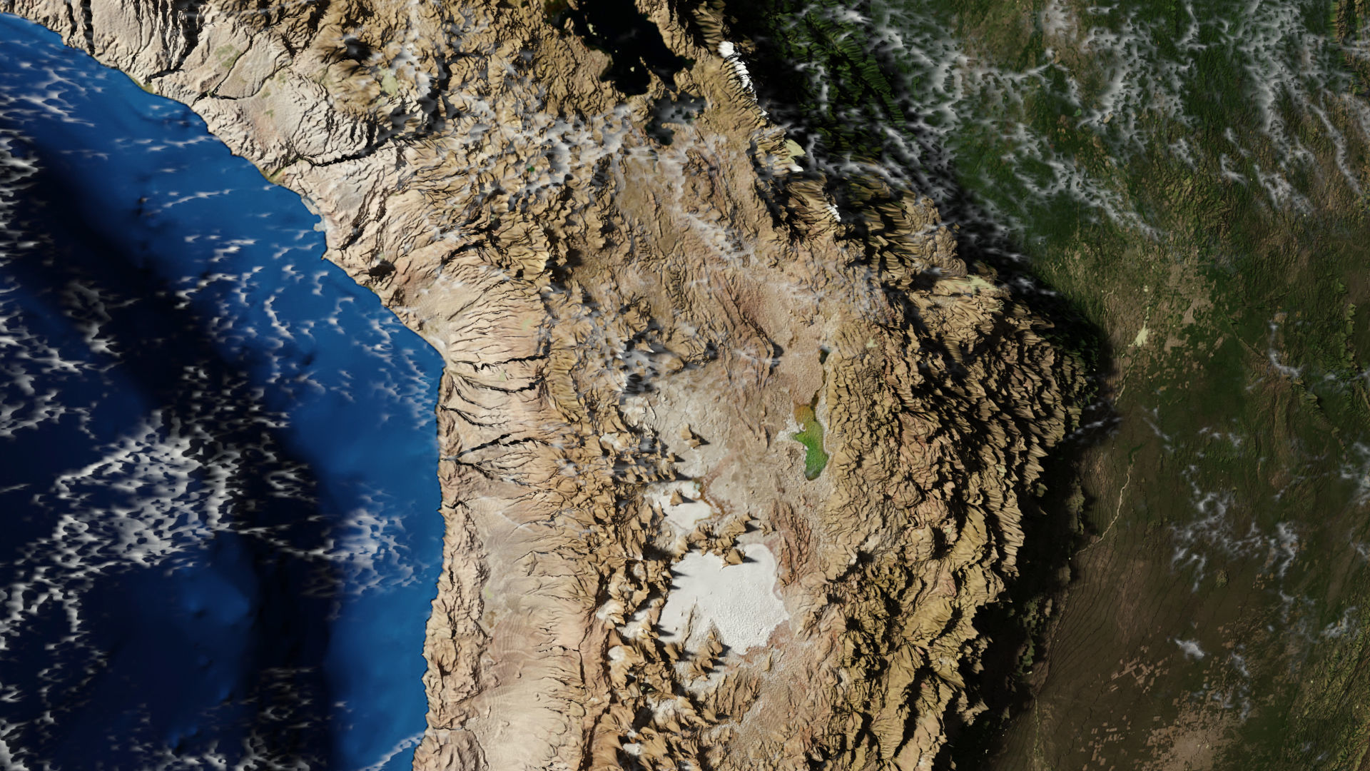 Earth Planet 40k-upto 80k Map 3D model_22