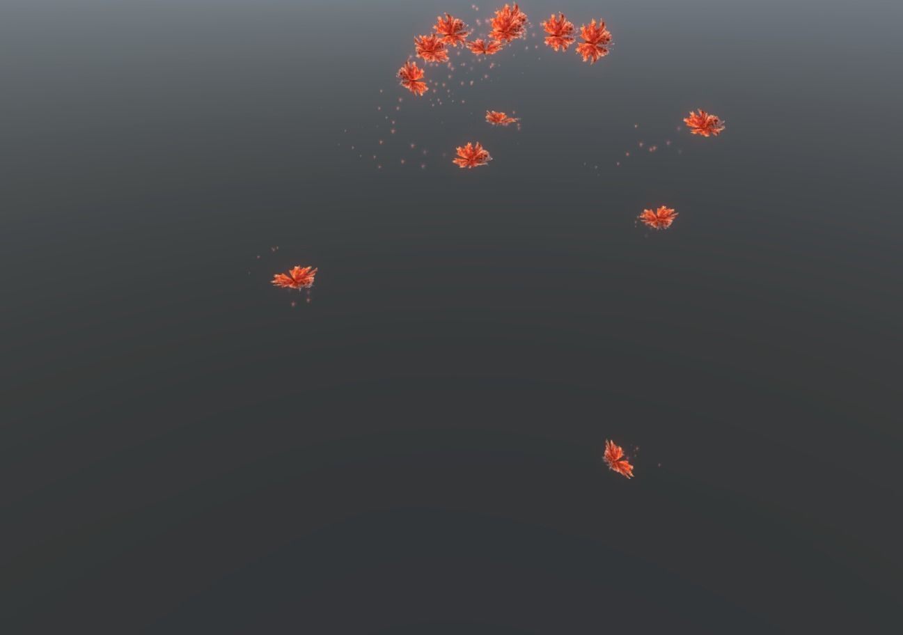 Butterflies 2 Animated  Low-poly 3D model_63