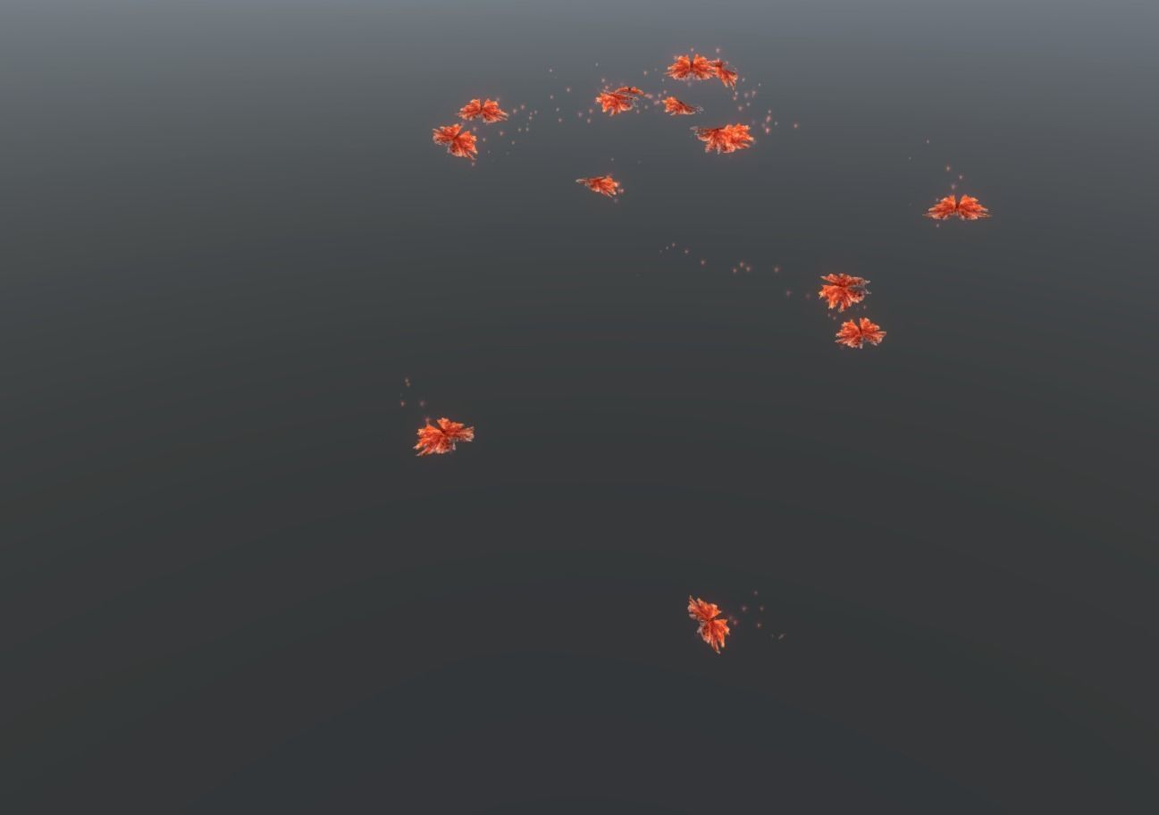 Butterflies 2 Animated  Low-poly 3D model_65