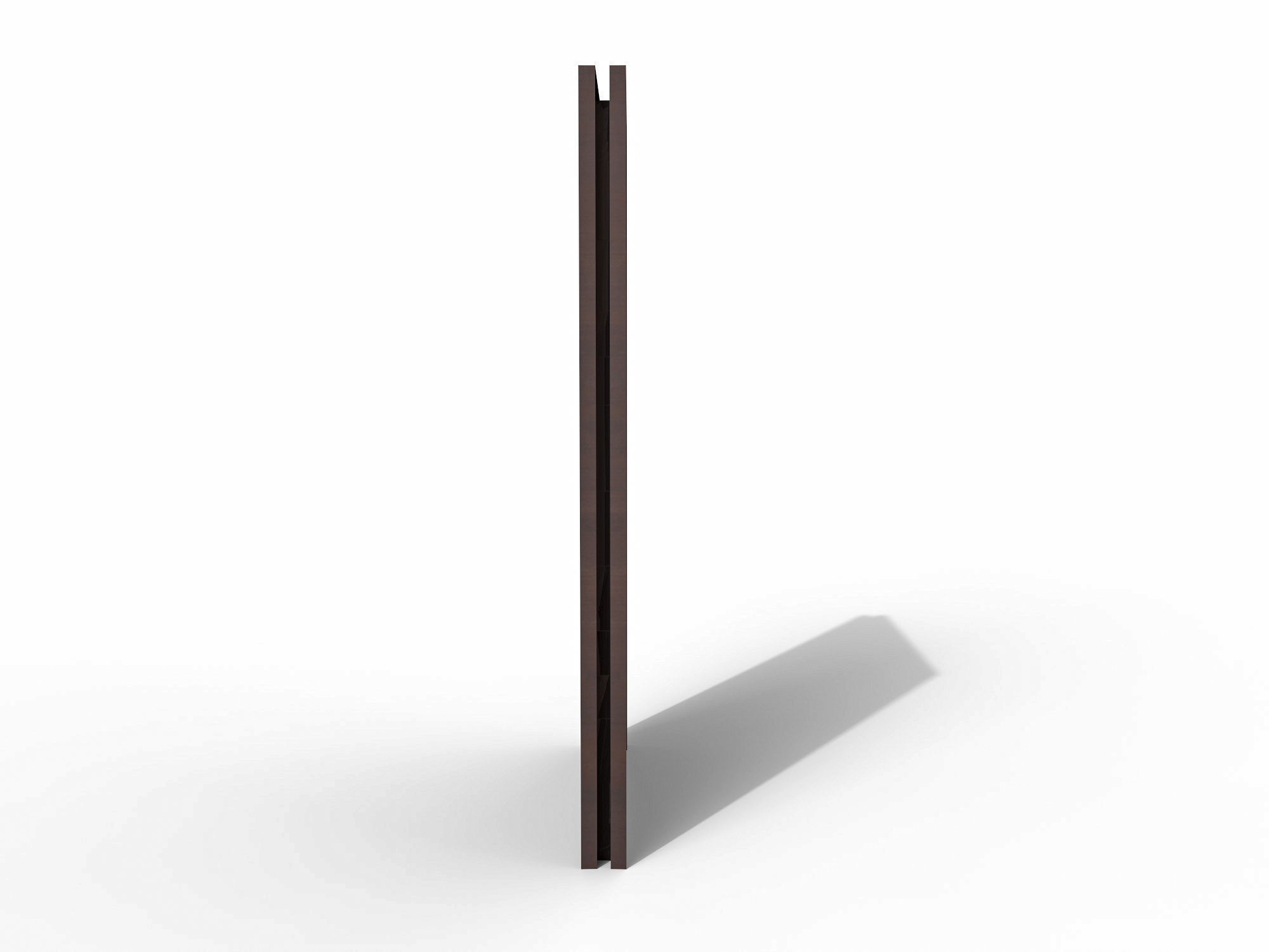 Wooden door 3 Low-poly 3D model_3