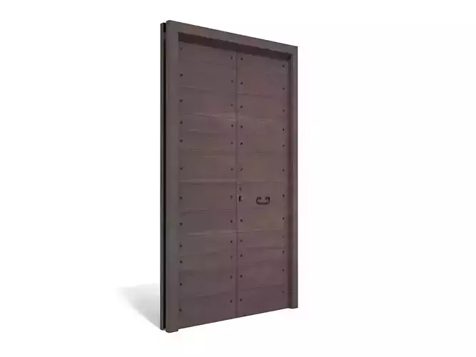 Wooden door 3