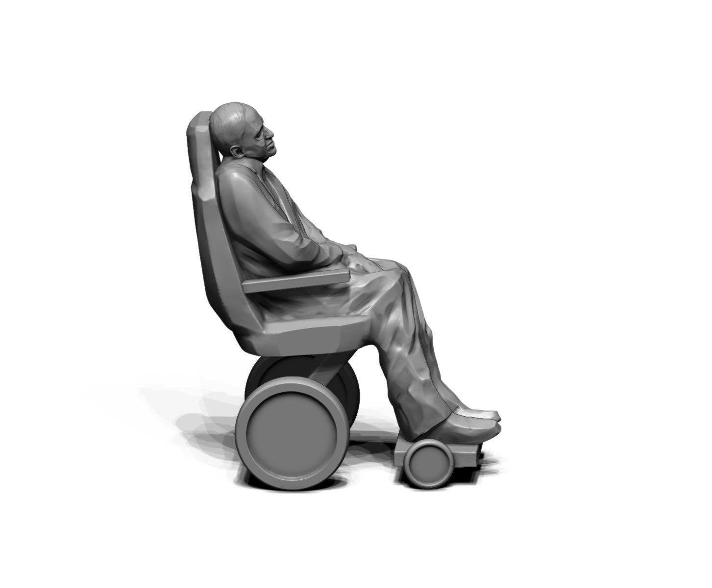 Stephen Hawking 3D print model_30