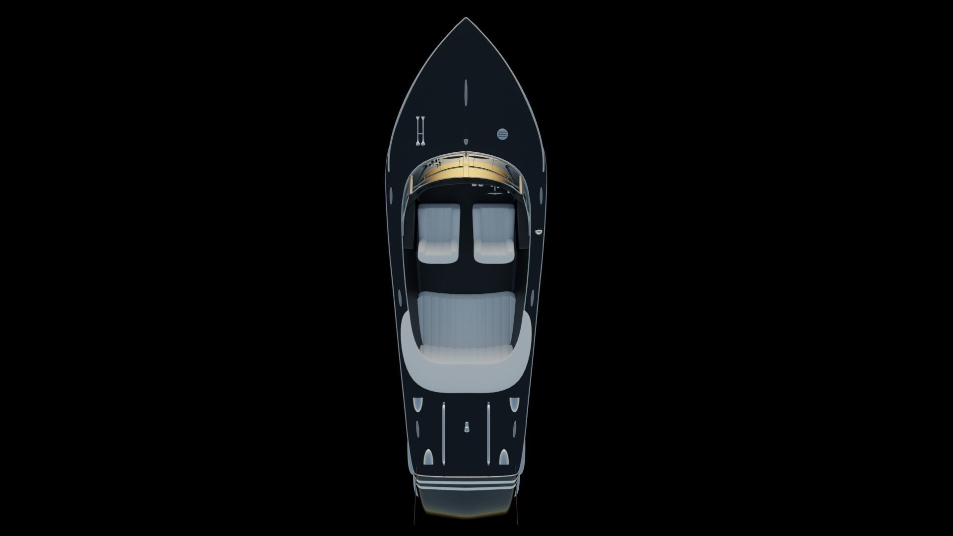 Boat Watercraft 3d model 3D model_2