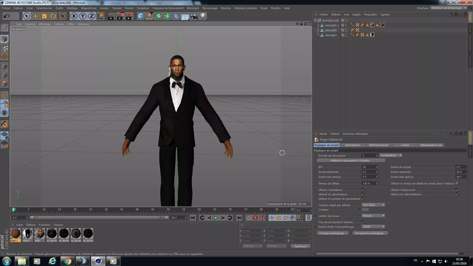 50 cent Free 3D model