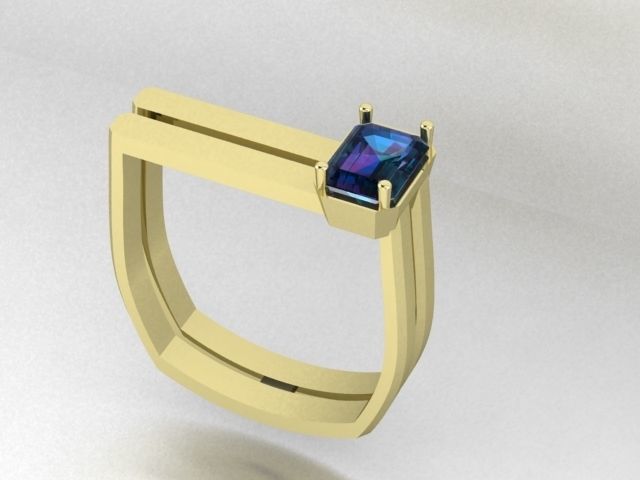 Rings 3D print model_2