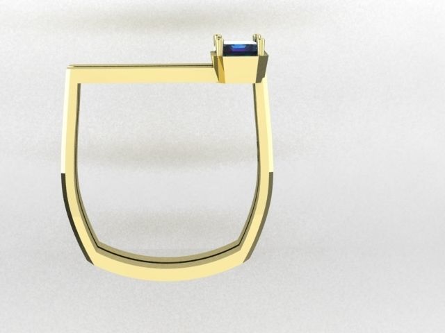 Rings 3D print model_3