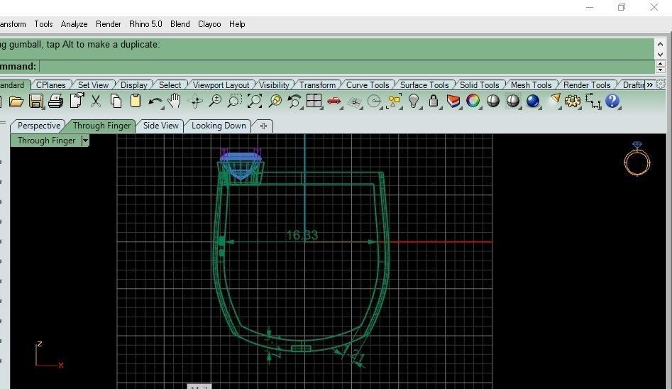 Rings 3D print model_5