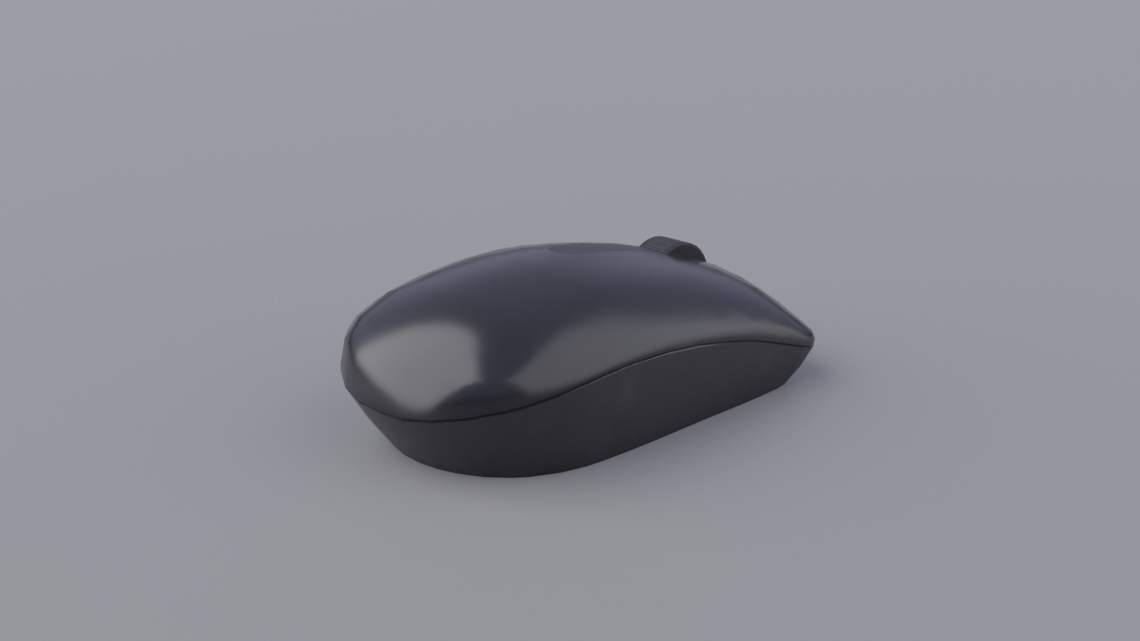 Computer Low-poly 3D model_9