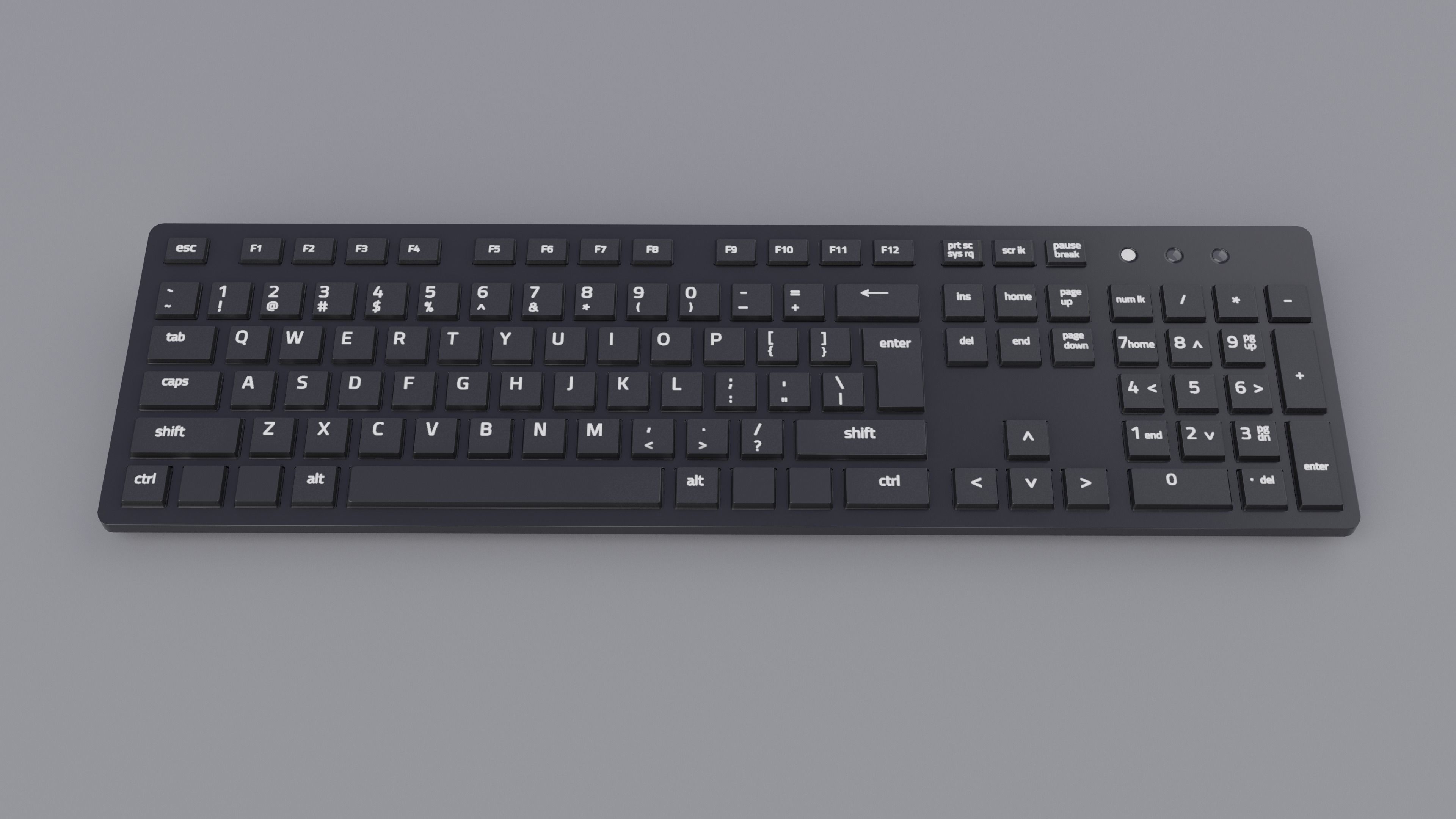 Computer Low-poly 3D model_7