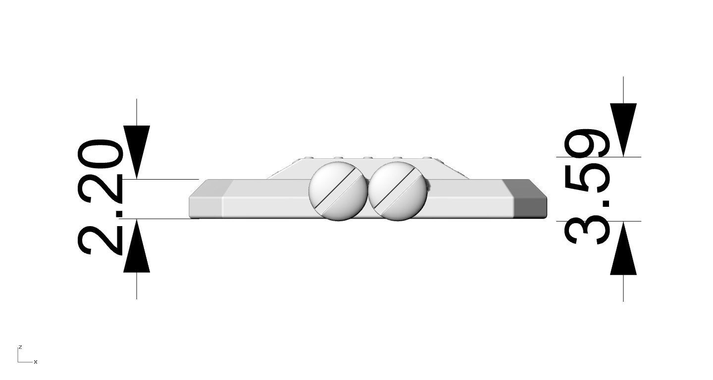 Cord bracelet 2023-002 3D print model_11