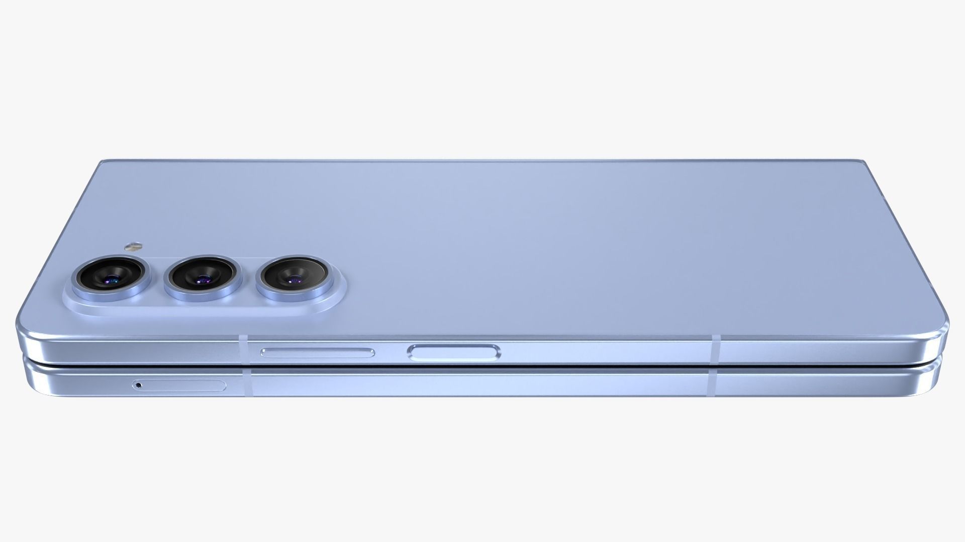 Samsung Galaxy Z Fold 5 Blue 3D model_6