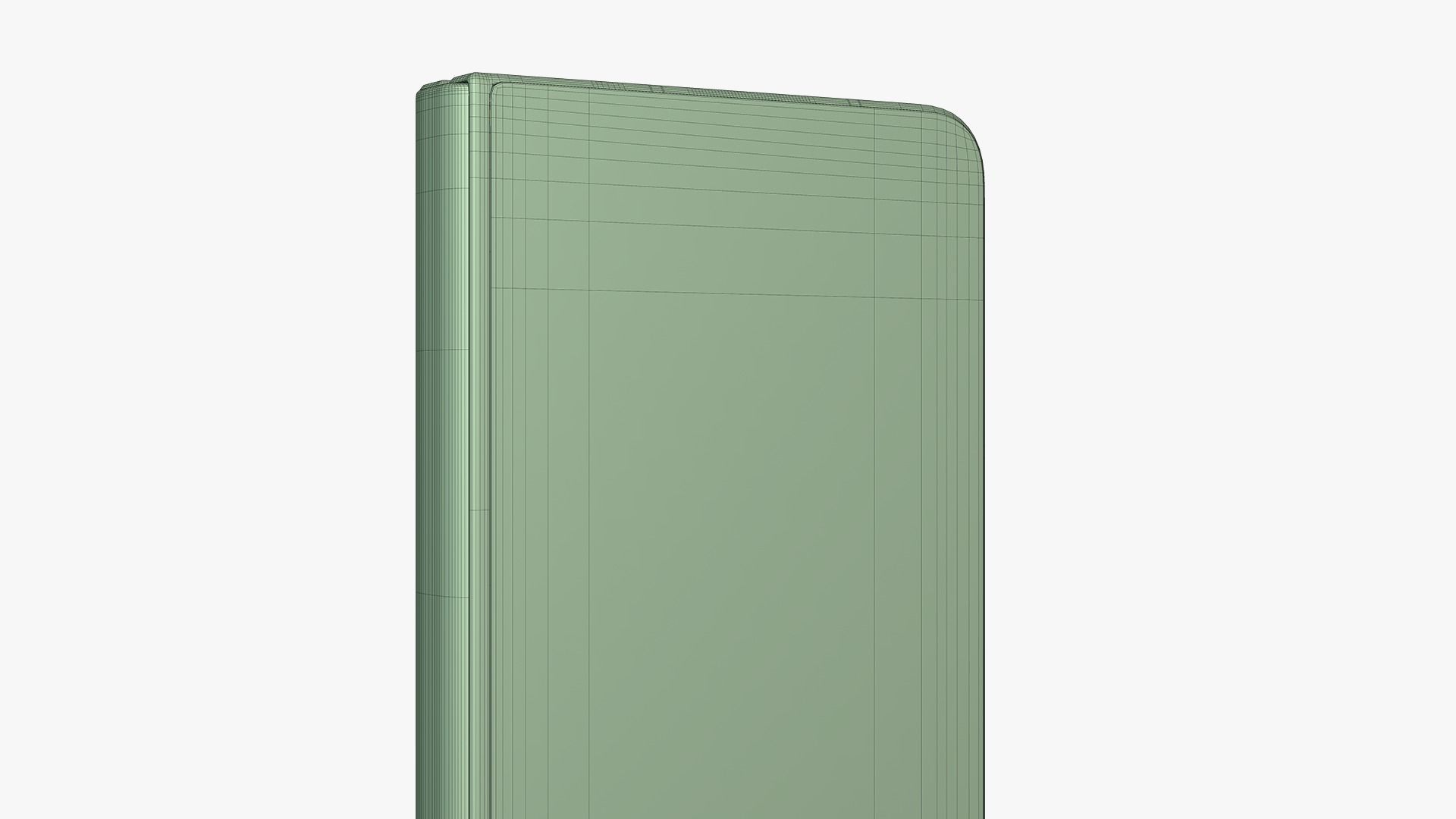 Samsung Galaxy Z Fold 5 Blue 3D model_18