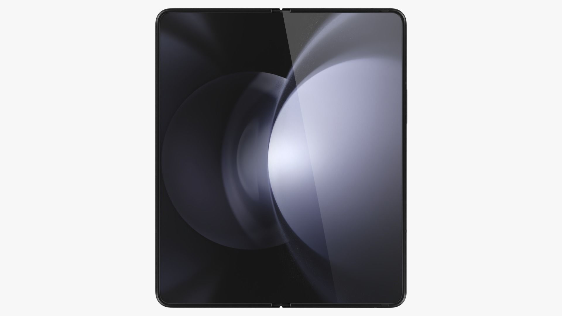 Samsung Galaxy Z Fold 5 Black 3D model_11