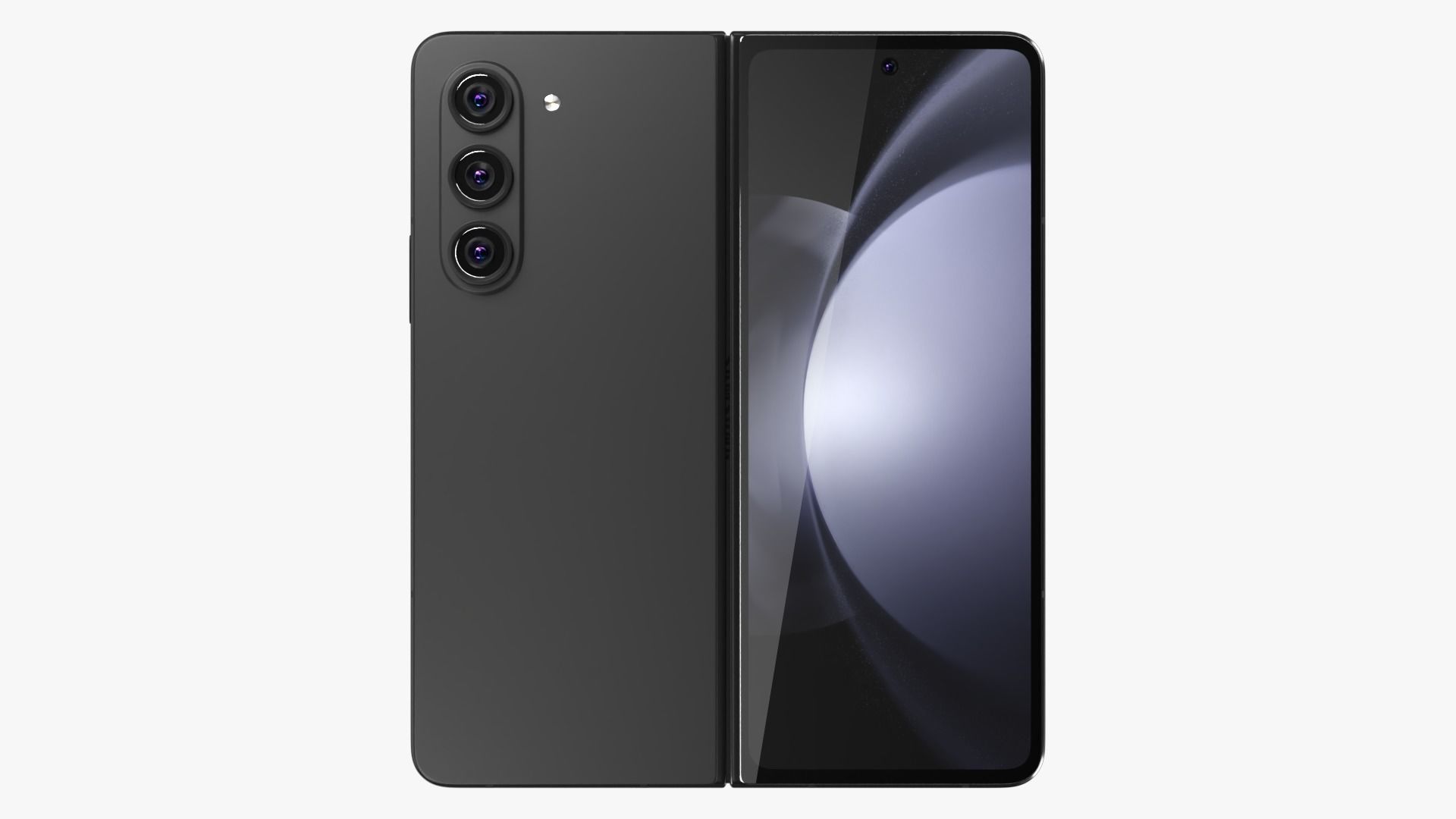 Samsung Galaxy Z Fold 5 Black 3D model_12