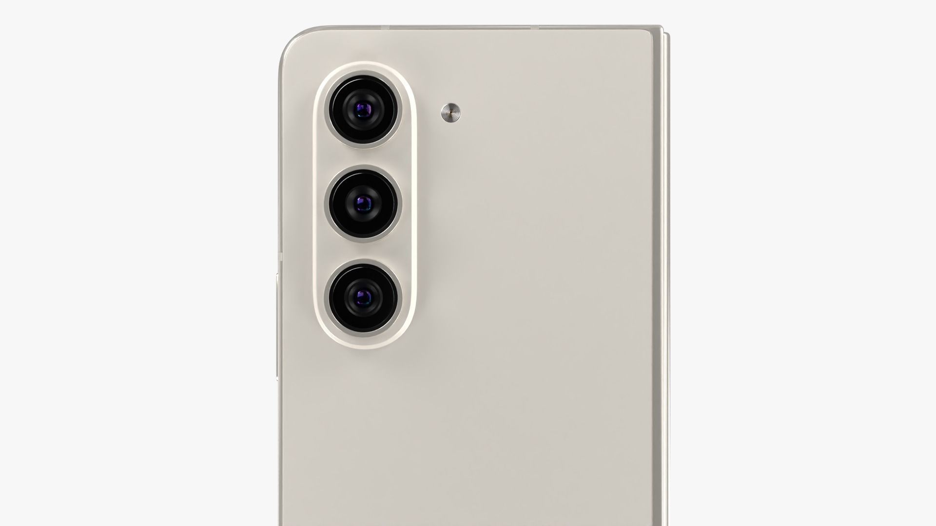 Samsung Galaxy Z Fold 5 Cream 3D model_8