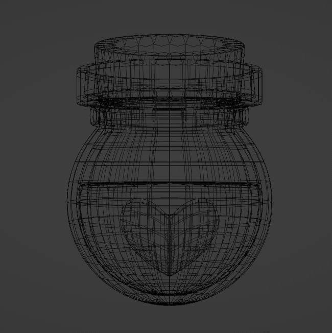 Heart 3D model 3D model_3