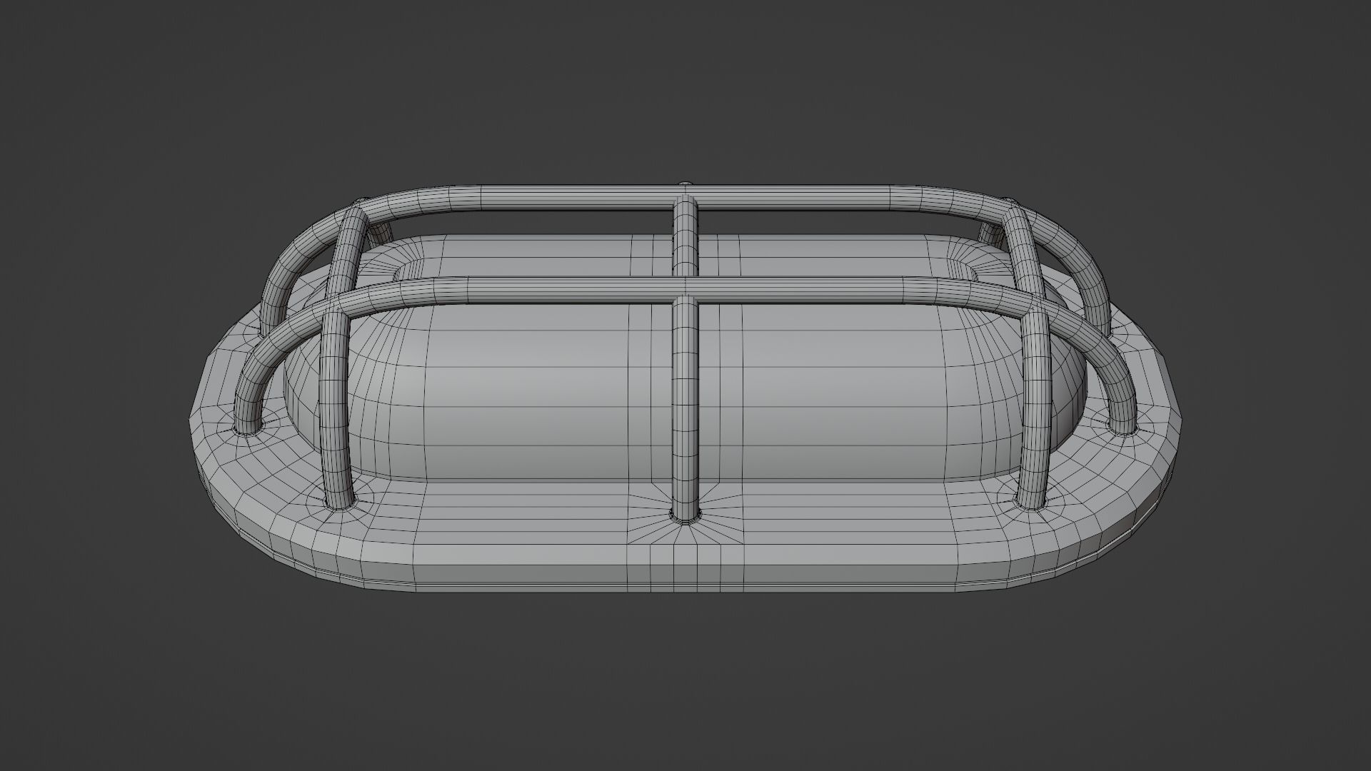 Bunker Light Low-poly 3D model_10