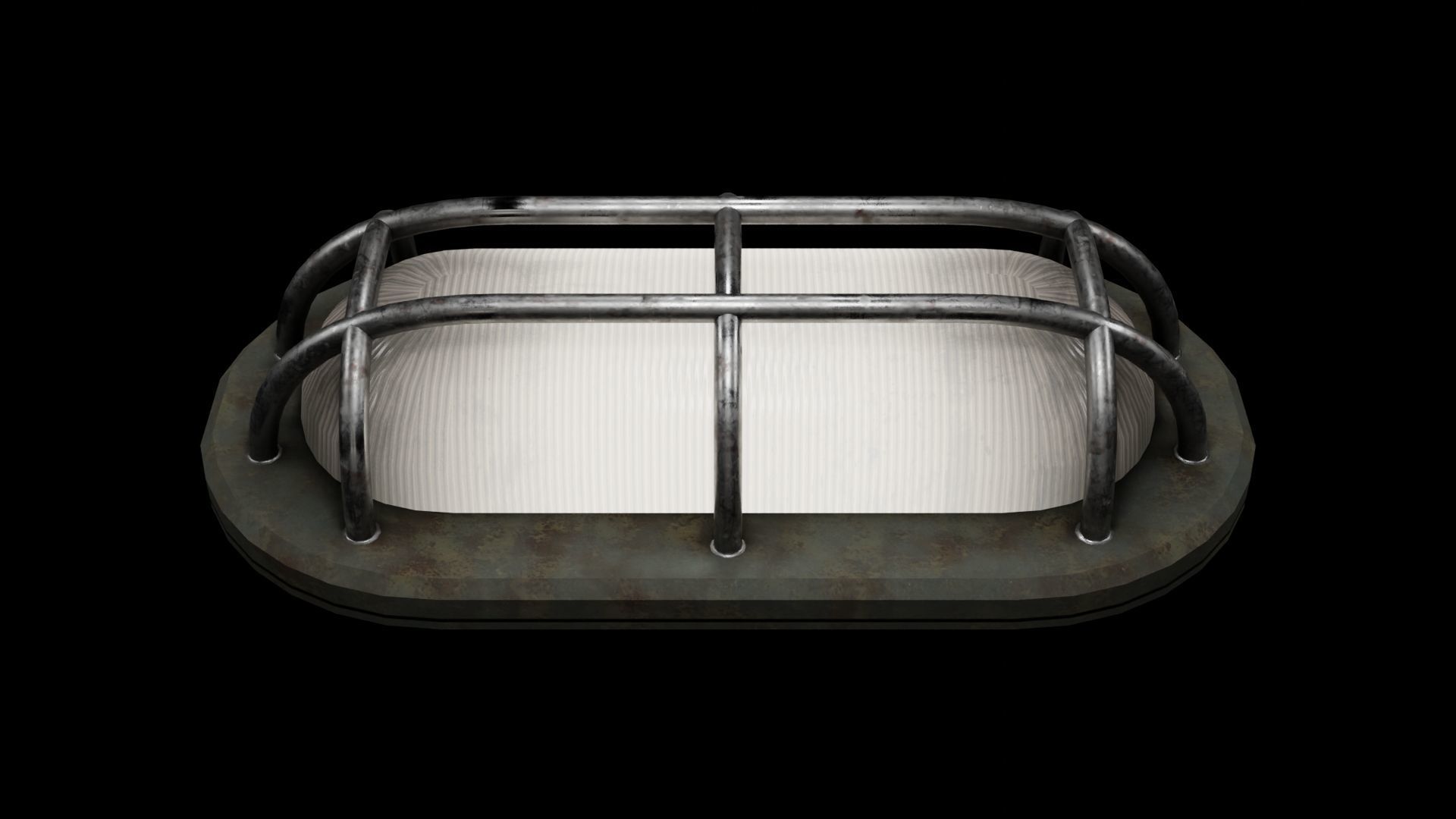 Bunker Light Low-poly 3D model_5