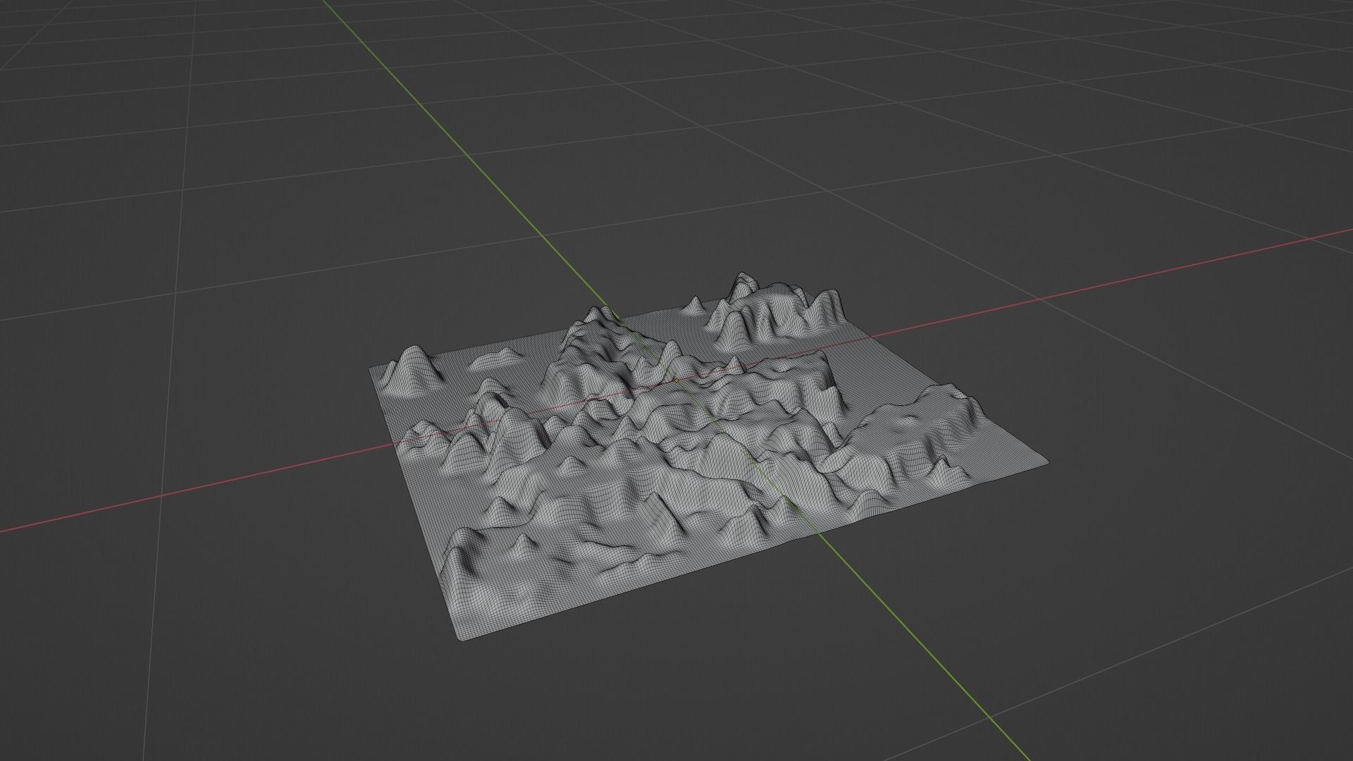 Europe Map Topography Low-poly 3D model_8