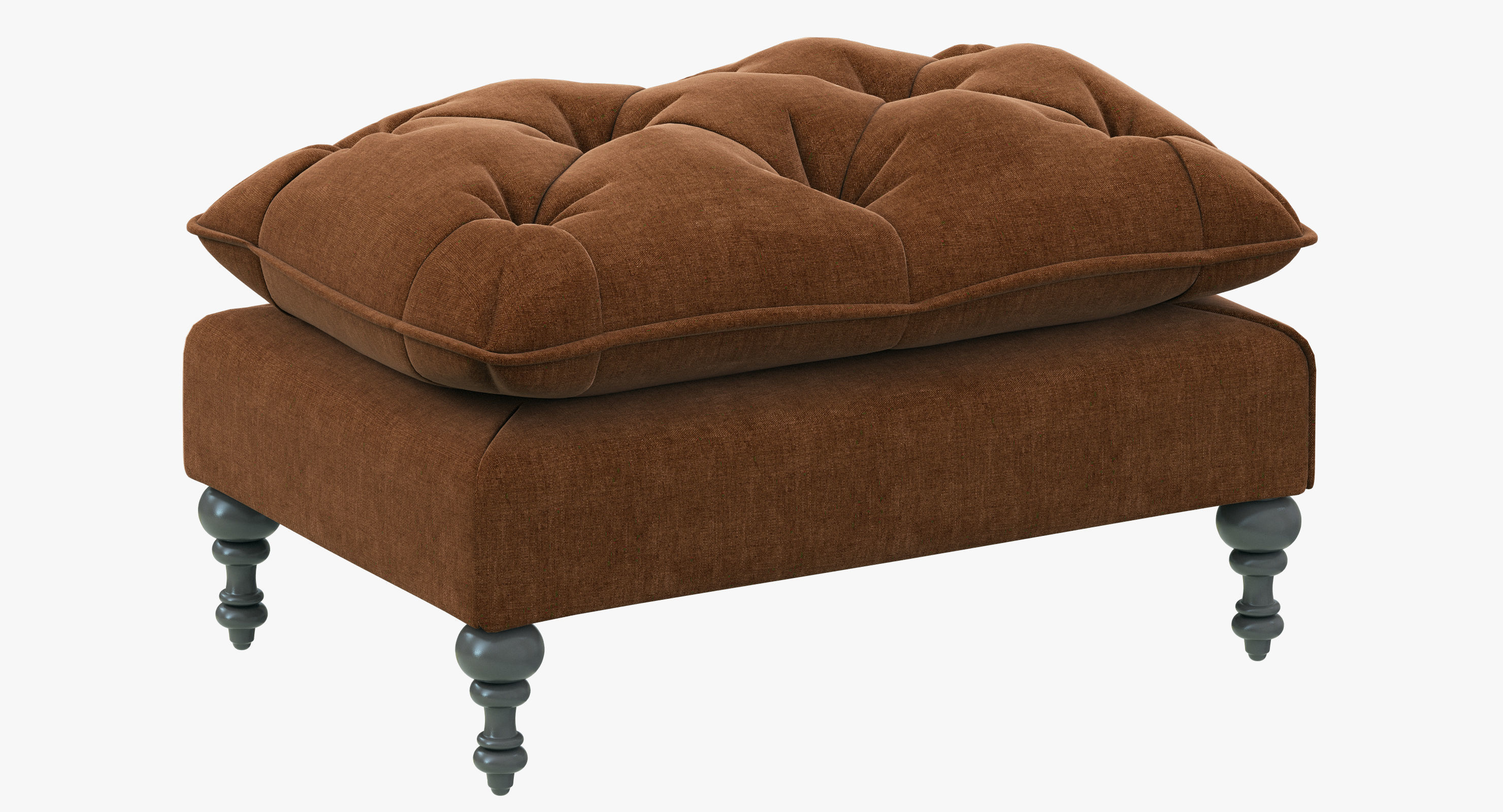 HPDECOR Decorista Choco ottoman 3D model_1