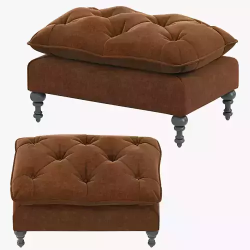 HPDECOR Decorista Choco ottoman