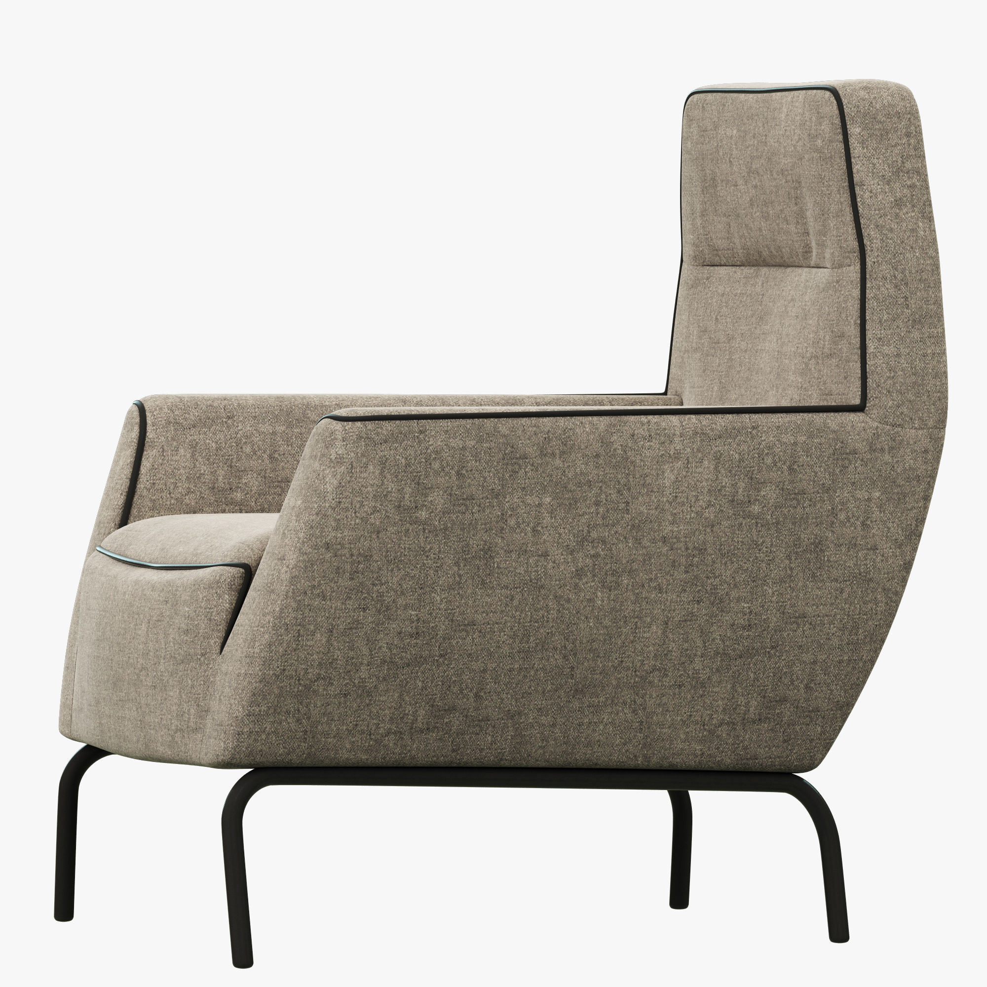 Ditre Italia Vela Chair 3D model_1