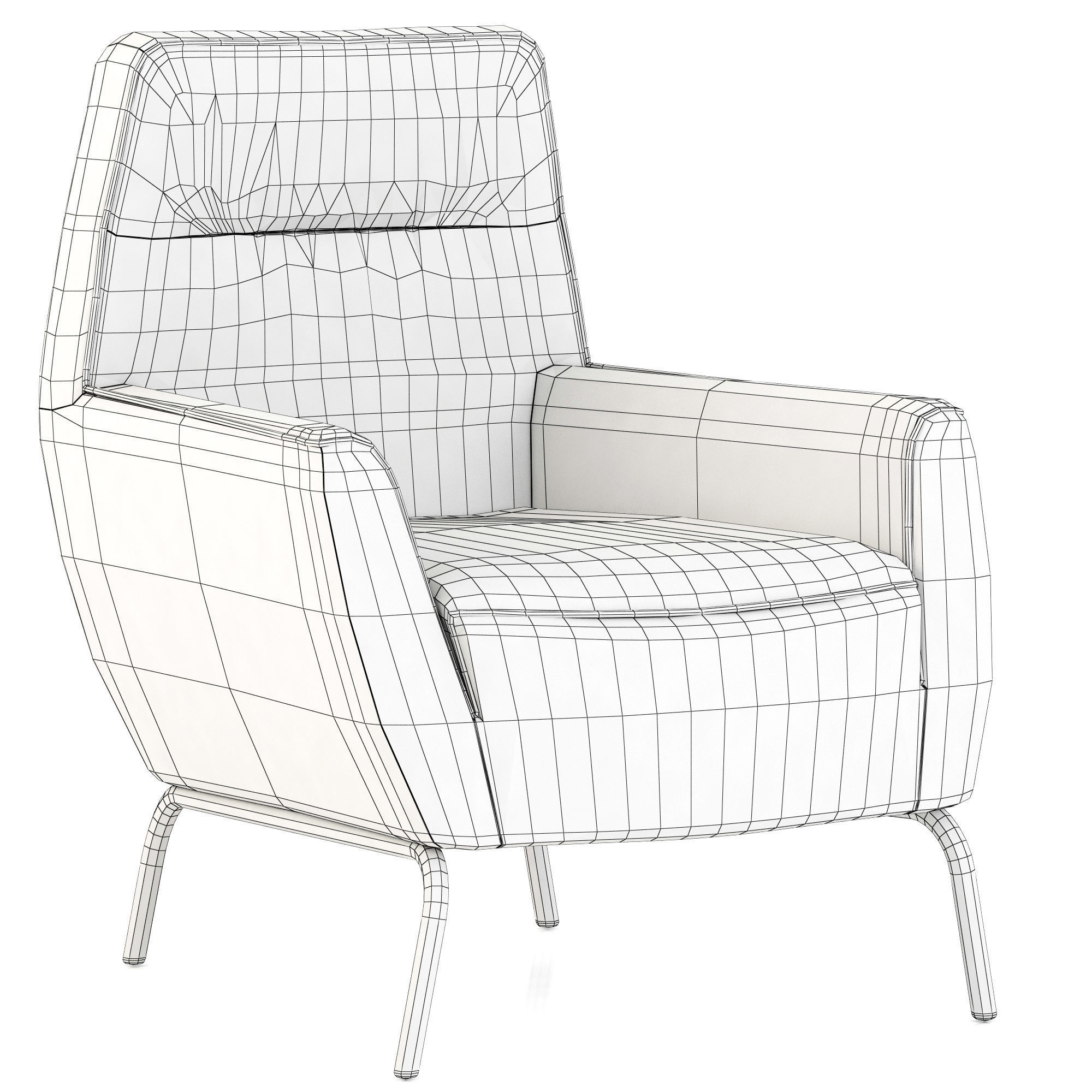 Ditre Italia Vela Chair 3D model_6