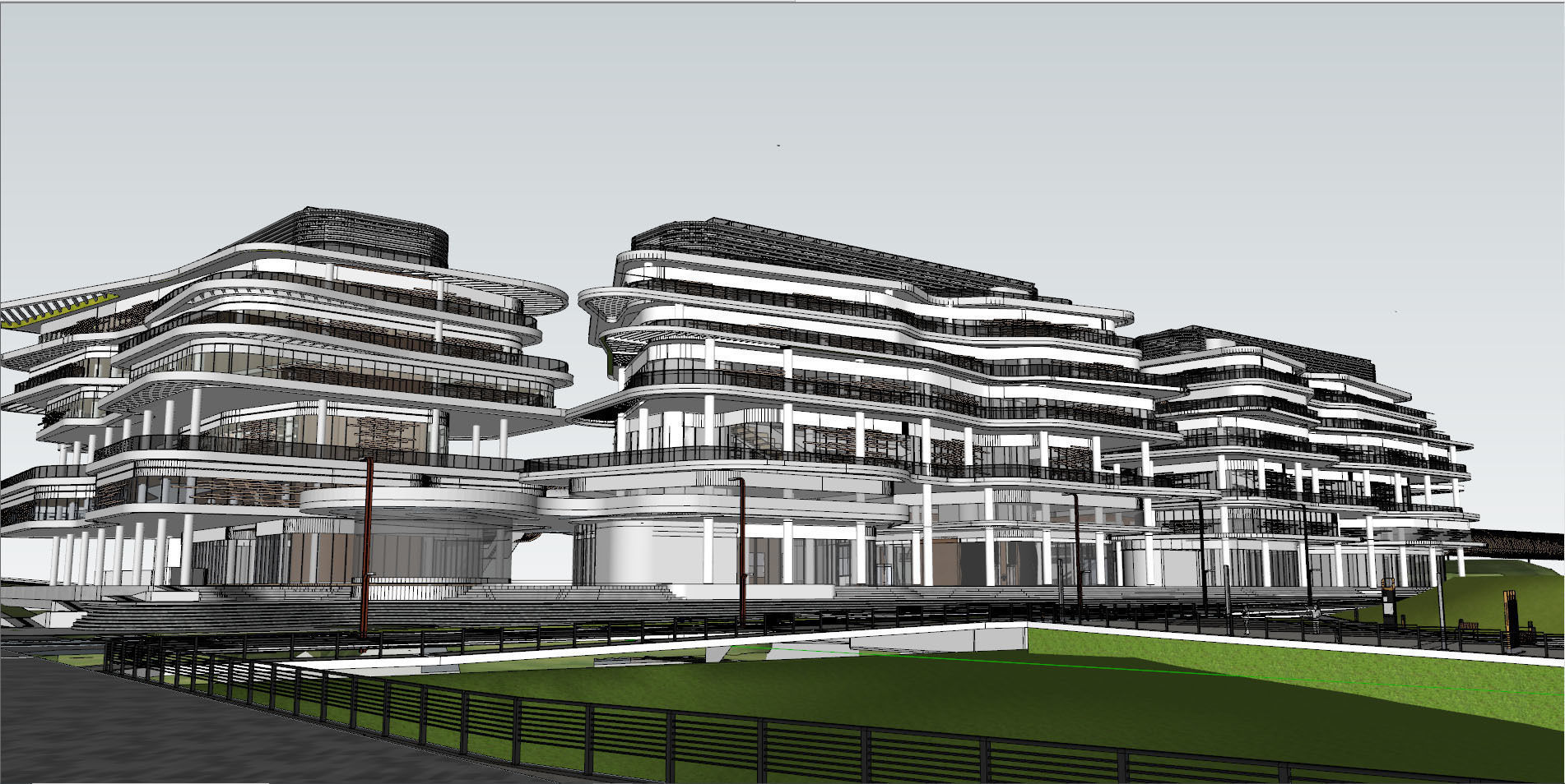3D model for KEMENFO MARVES BUILDING 3D model_5
