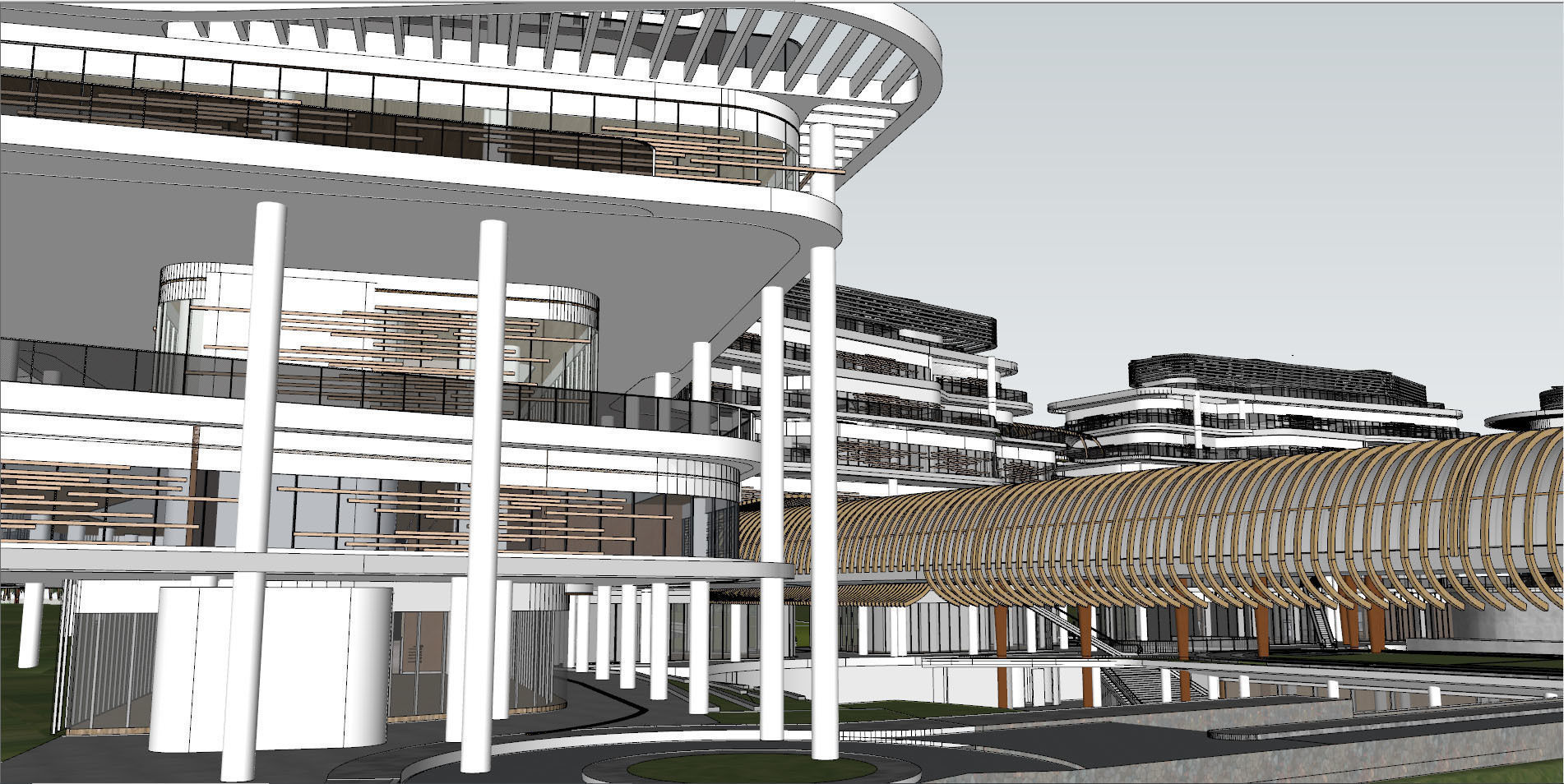 3D model for KEMENFO MARVES BUILDING 3D model_3