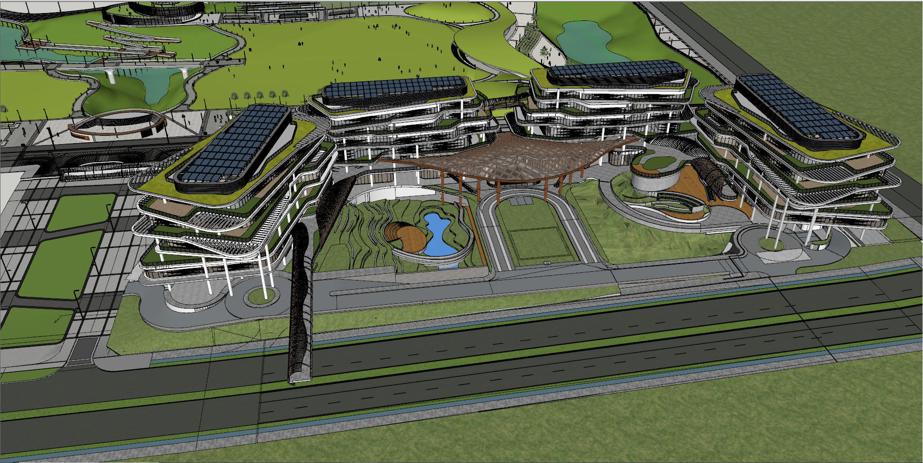 3D model for KEMENFO MARVES BUILDING 3D model_8