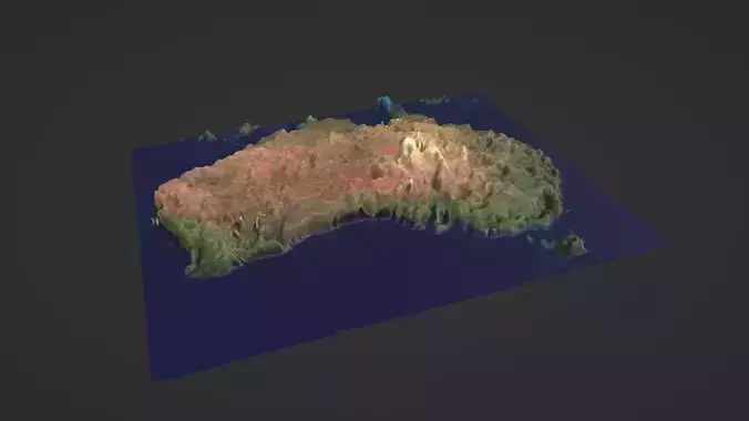 Australia Map Topography