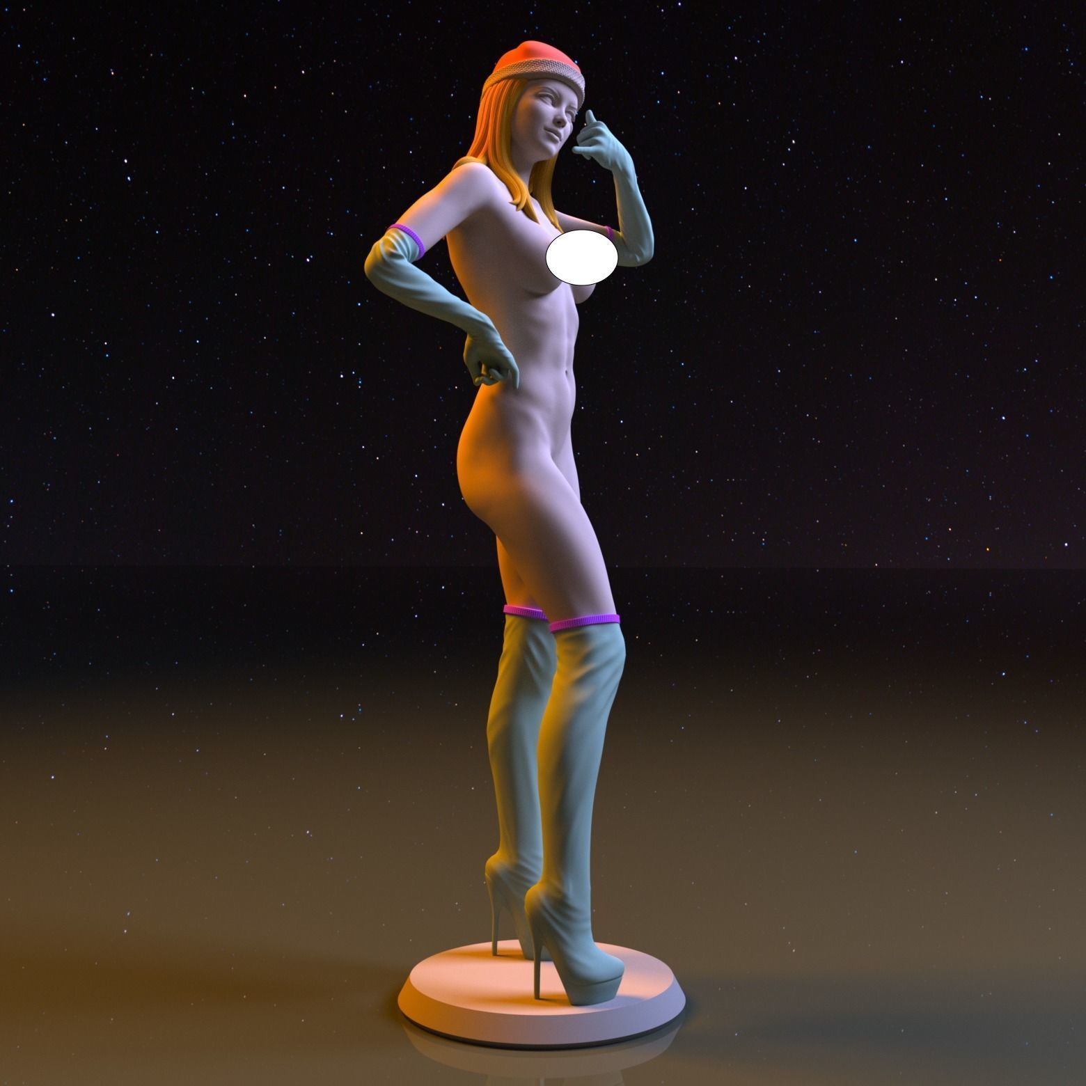 Call me at Xmas Midnight 3D print model_11