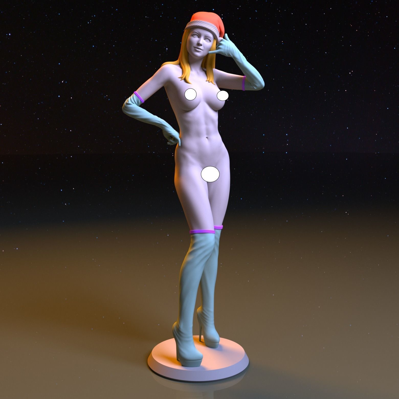Call me at Xmas Midnight 3D print model_4