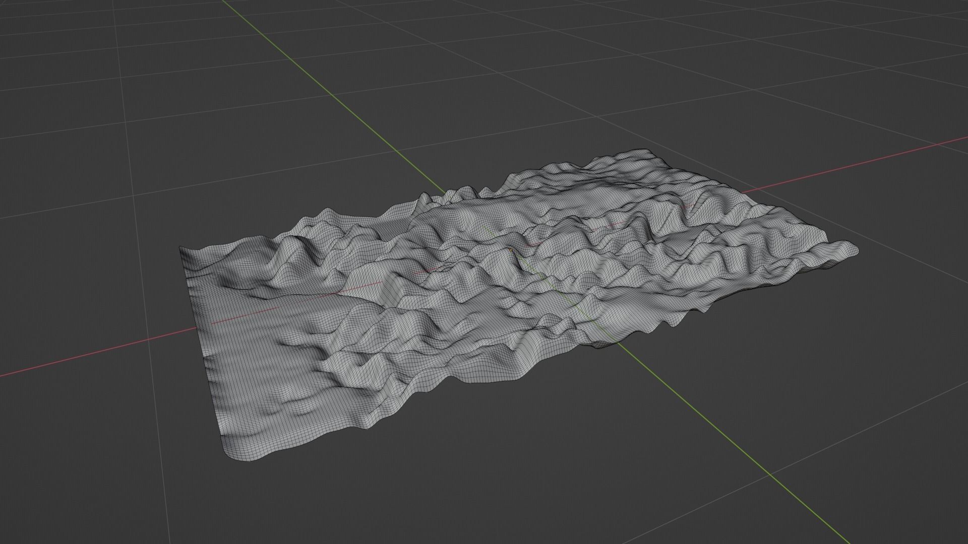 Europe Map Topography Low-poly 3D model_8