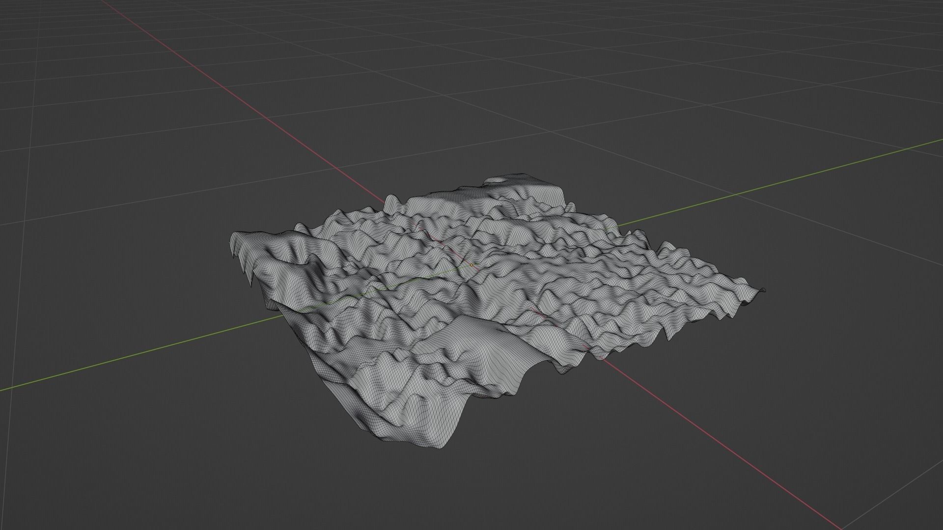 Europe Map Topography Low-poly 3D model_8