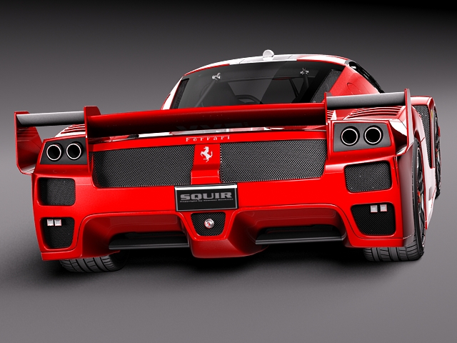 Ferrari FXX 2008 3D model_4