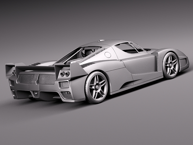 Ferrari FXX 2008 3D model_11