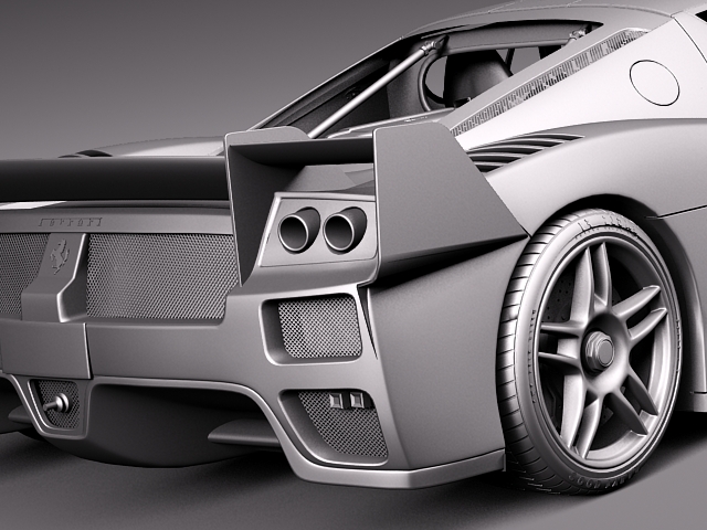Ferrari FXX 2008 3D model_10