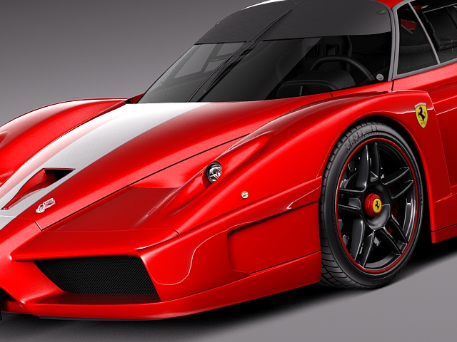 Ferrari FXX 2008 3D model_2