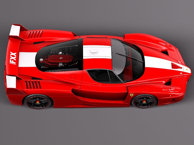 Ferrari FXX 2008 3D model_7