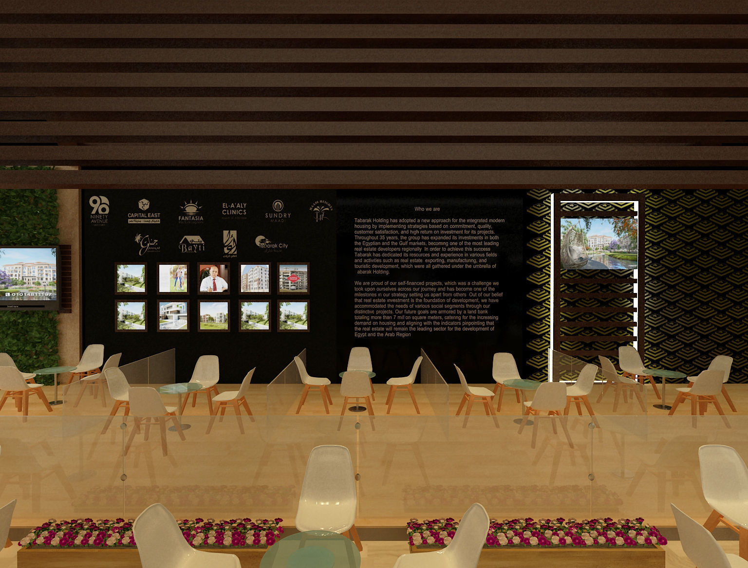 Booth Exhibition Stand a243b 3D model_18