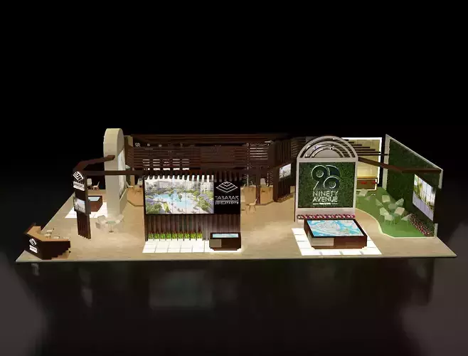 Booth Exhibition Stand a243b