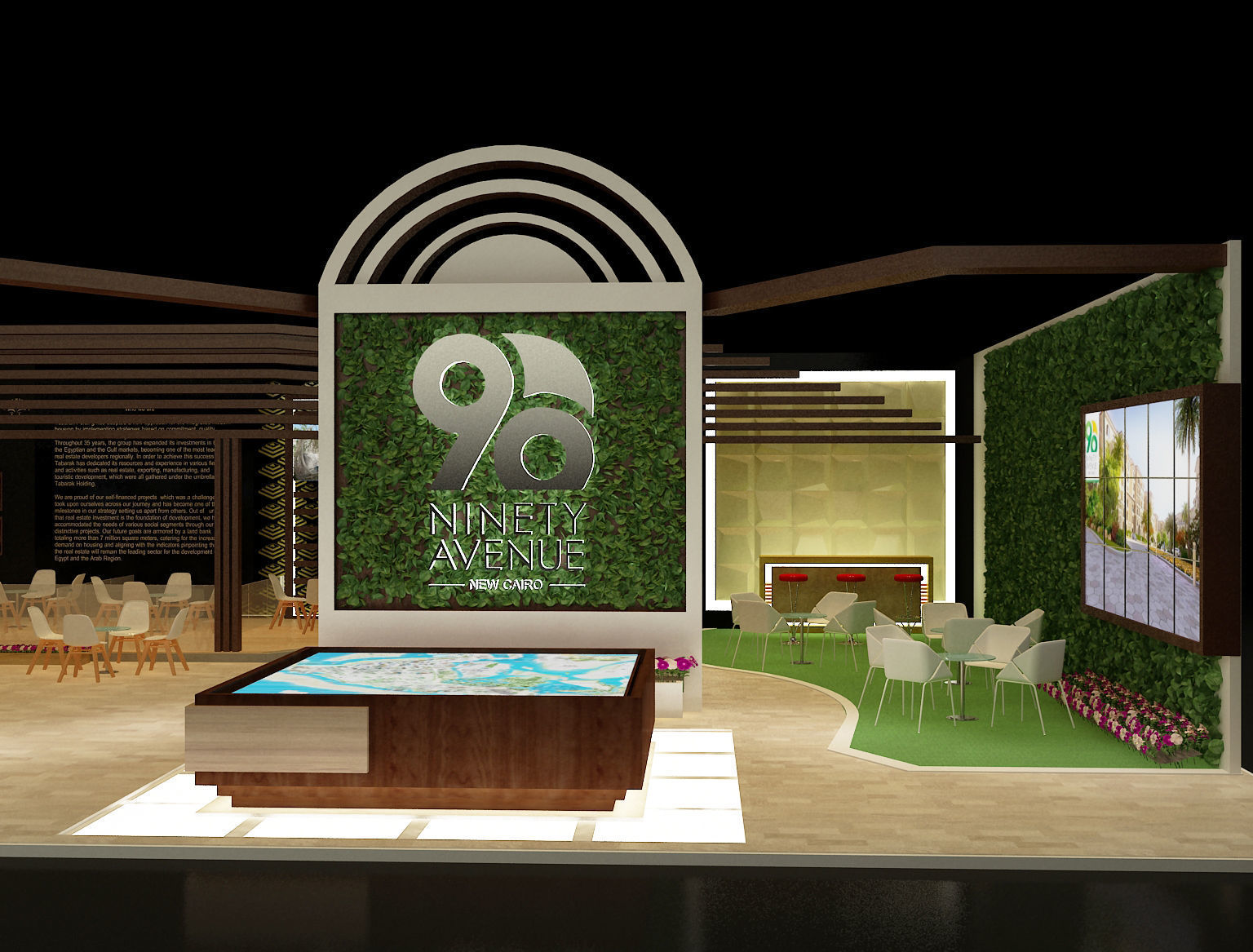 Booth Exhibition Stand a243b 3D model_8