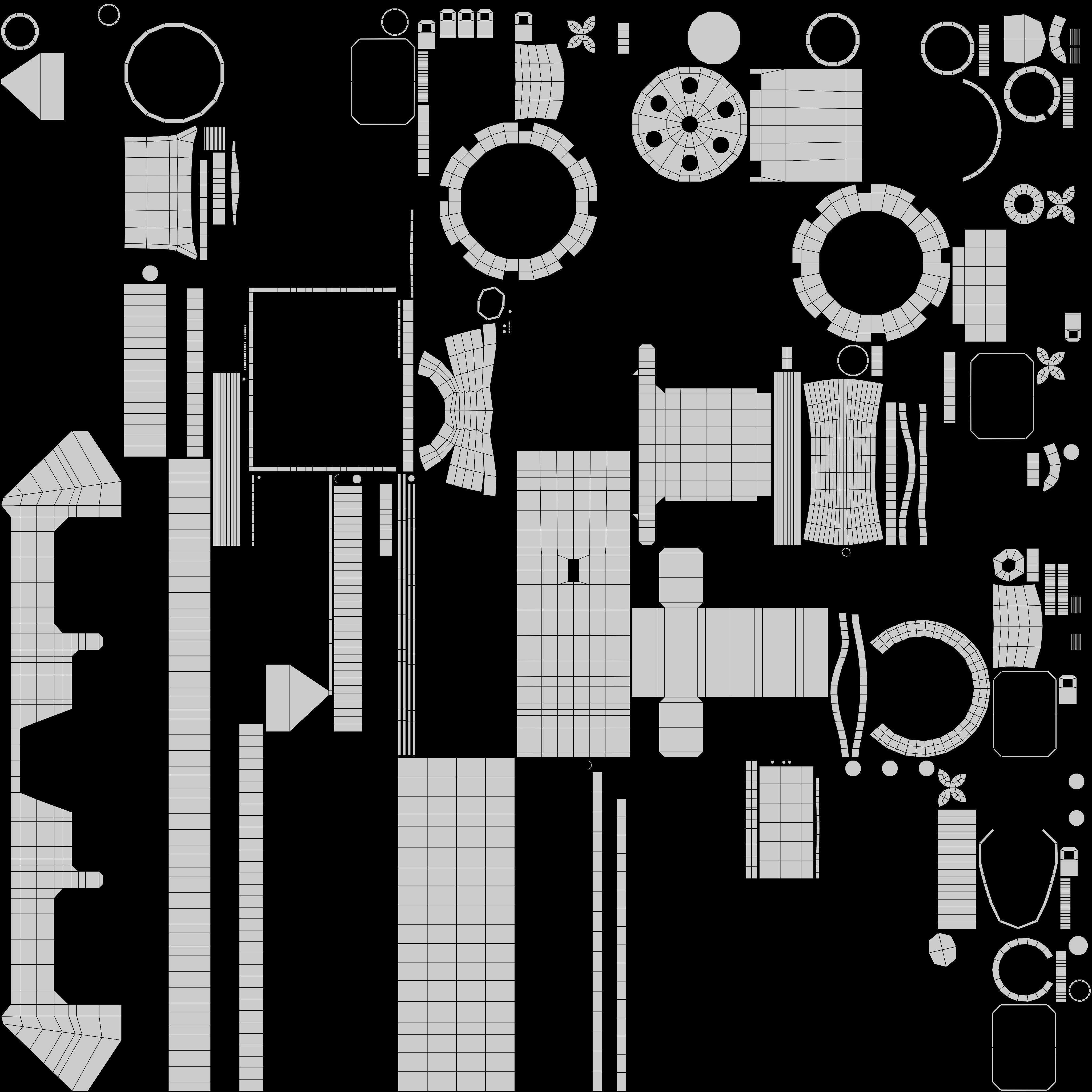 Slime Gun Low-poly 3D model_6