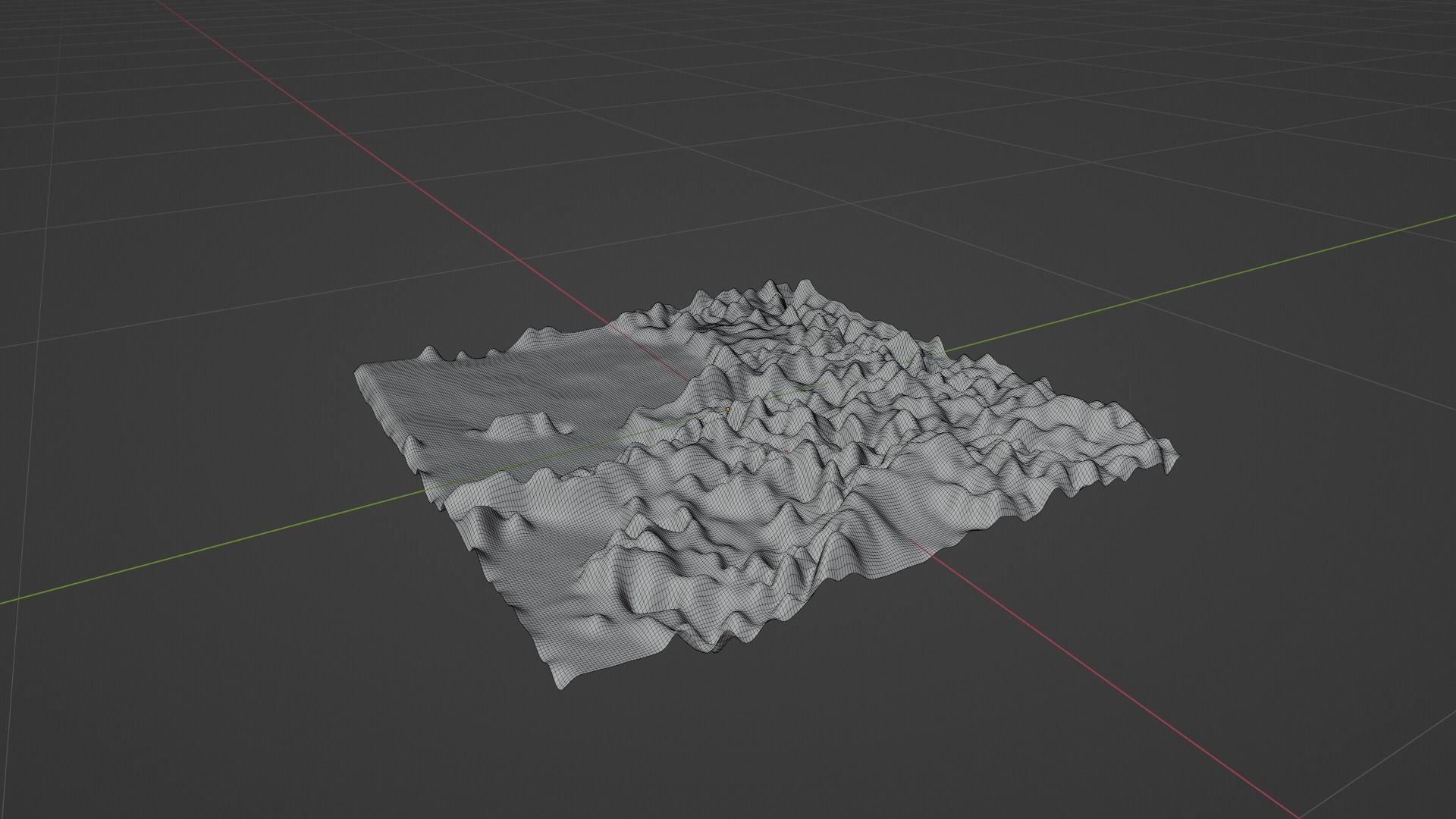 Myanmar Map Topography Low-poly 3D model_8