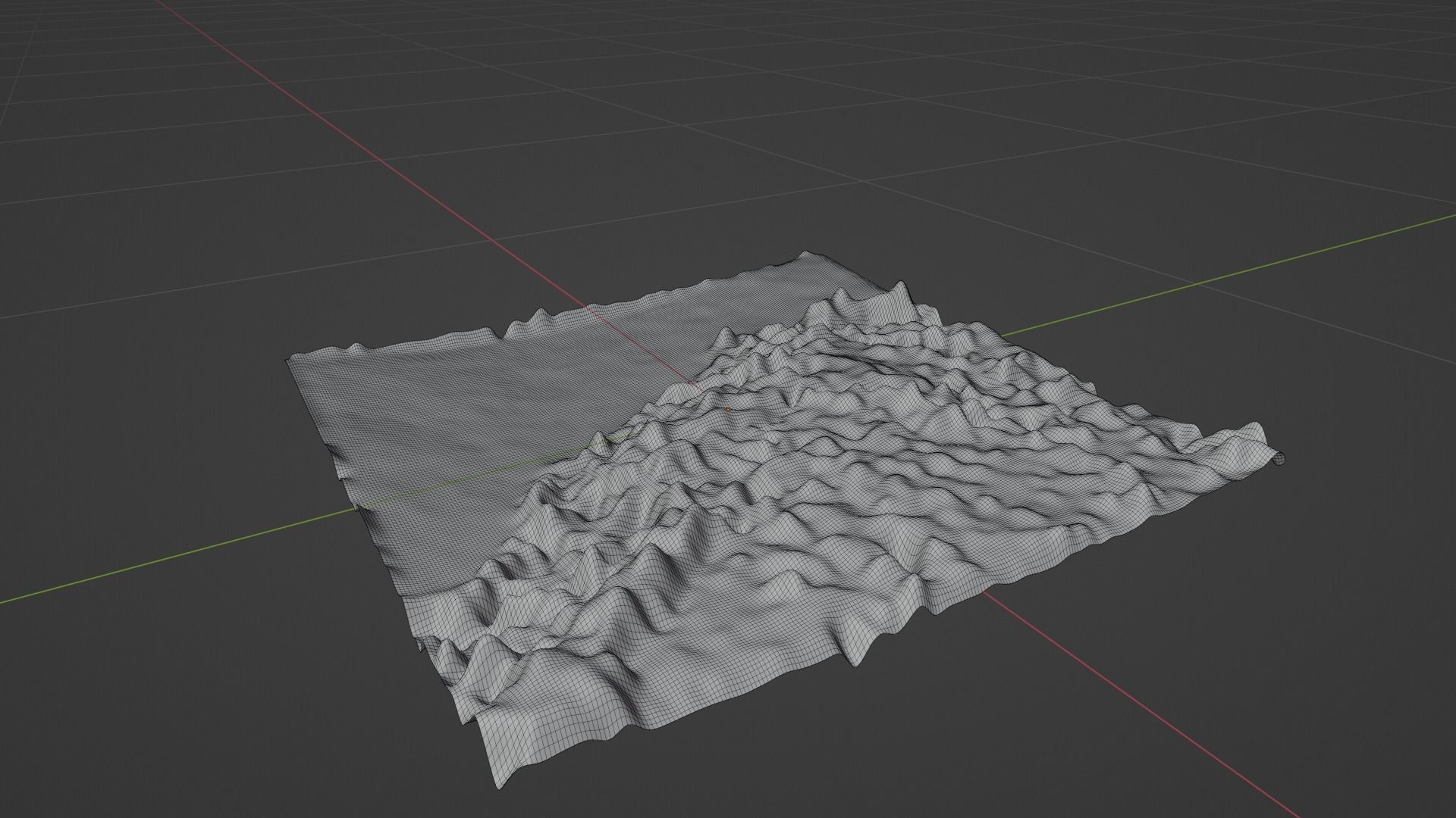 Peru Map Topography Low-poly 3D model_8