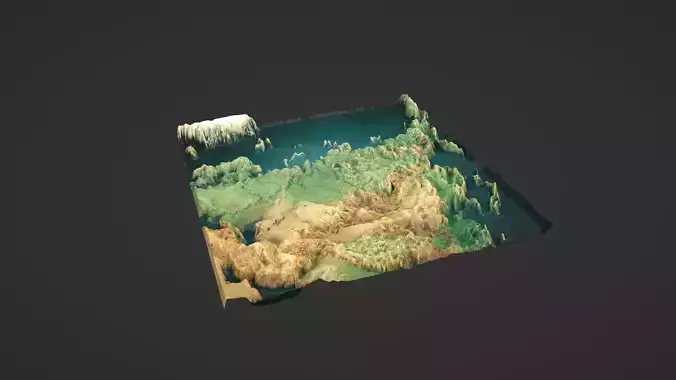 Russia Map Topography