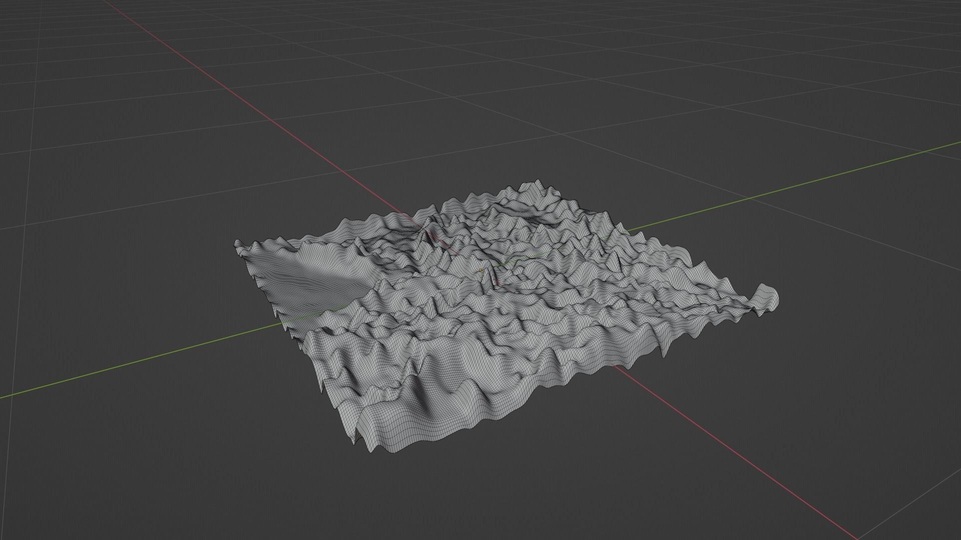 Southwest China Map Topography Low-poly 3D model_8