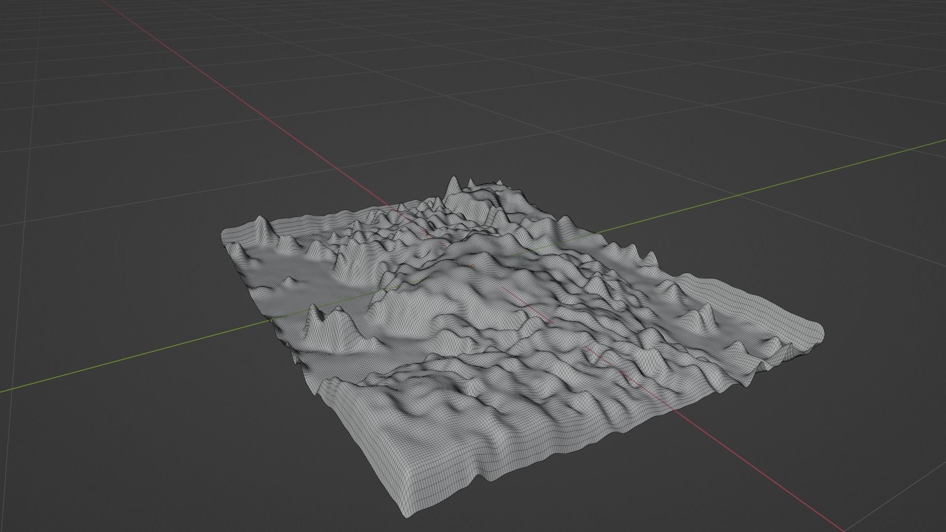 Turkey Map Topography Low-poly 3D model_8